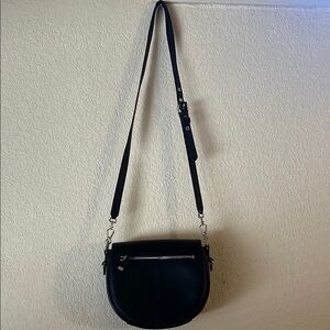 Rebecca Minkoff Black Leather Crossbody Bag